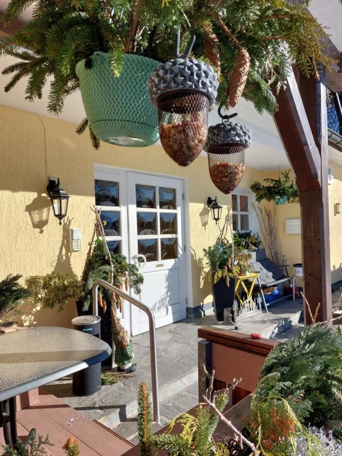 Hotel Zum Poppschen Gut Ольбернхау Экстерьер фото